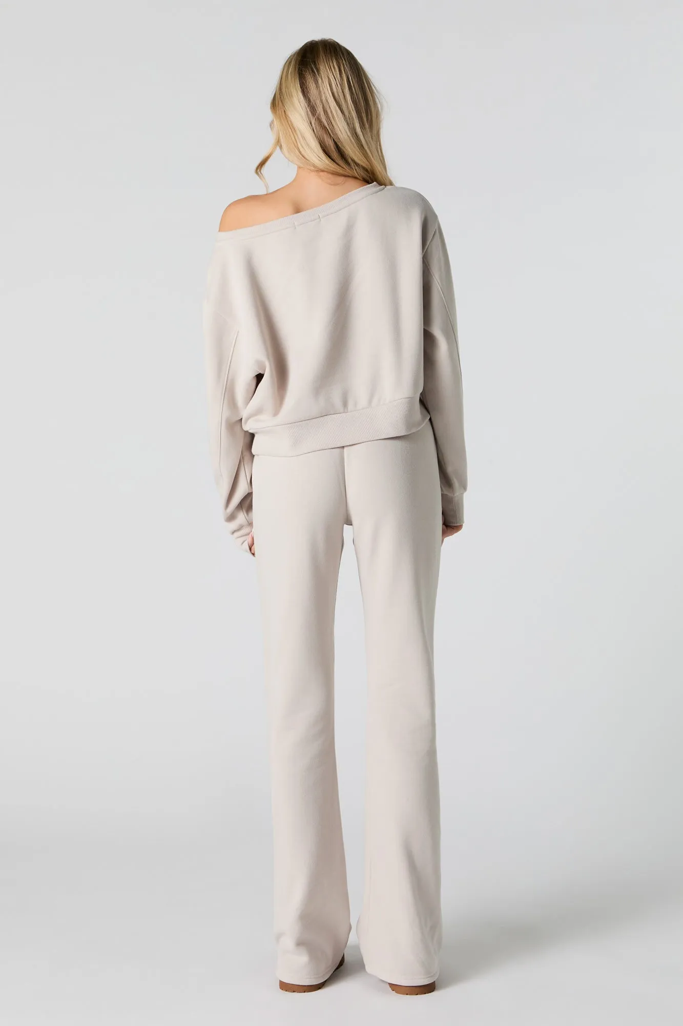 Fleece Flare Sweatpant