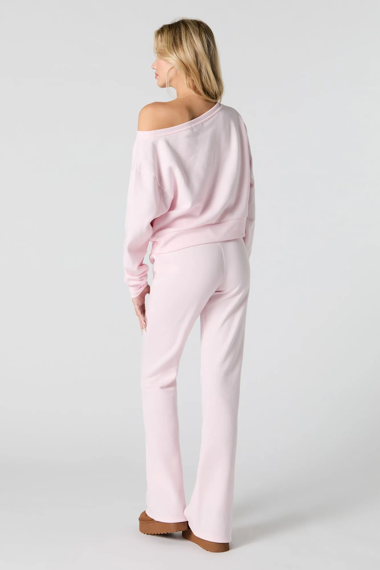 Fleece Flare Sweatpant
