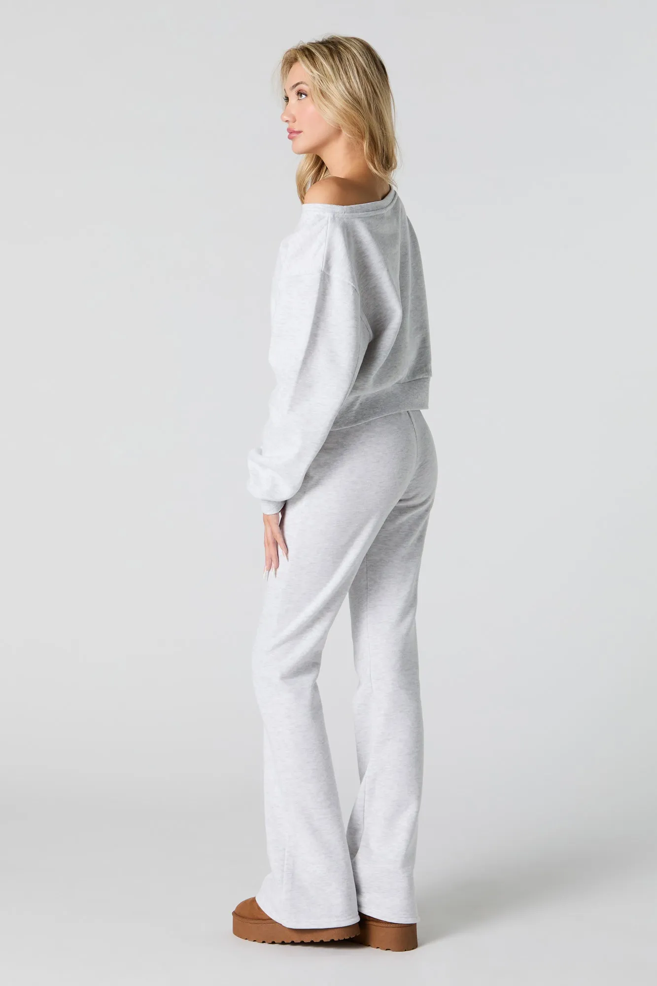 Fleece Flare Sweatpant