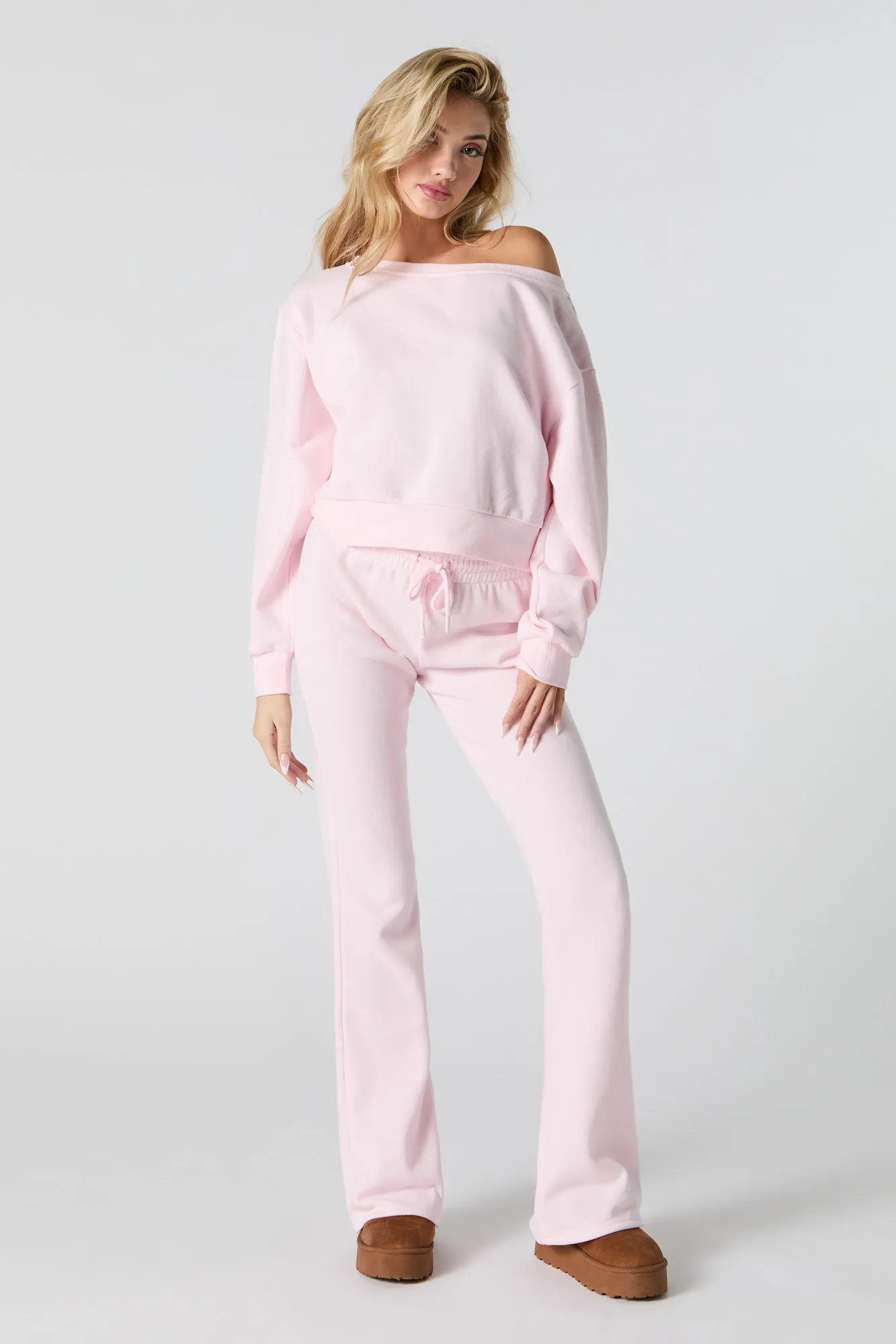 Fleece Flare Sweatpant