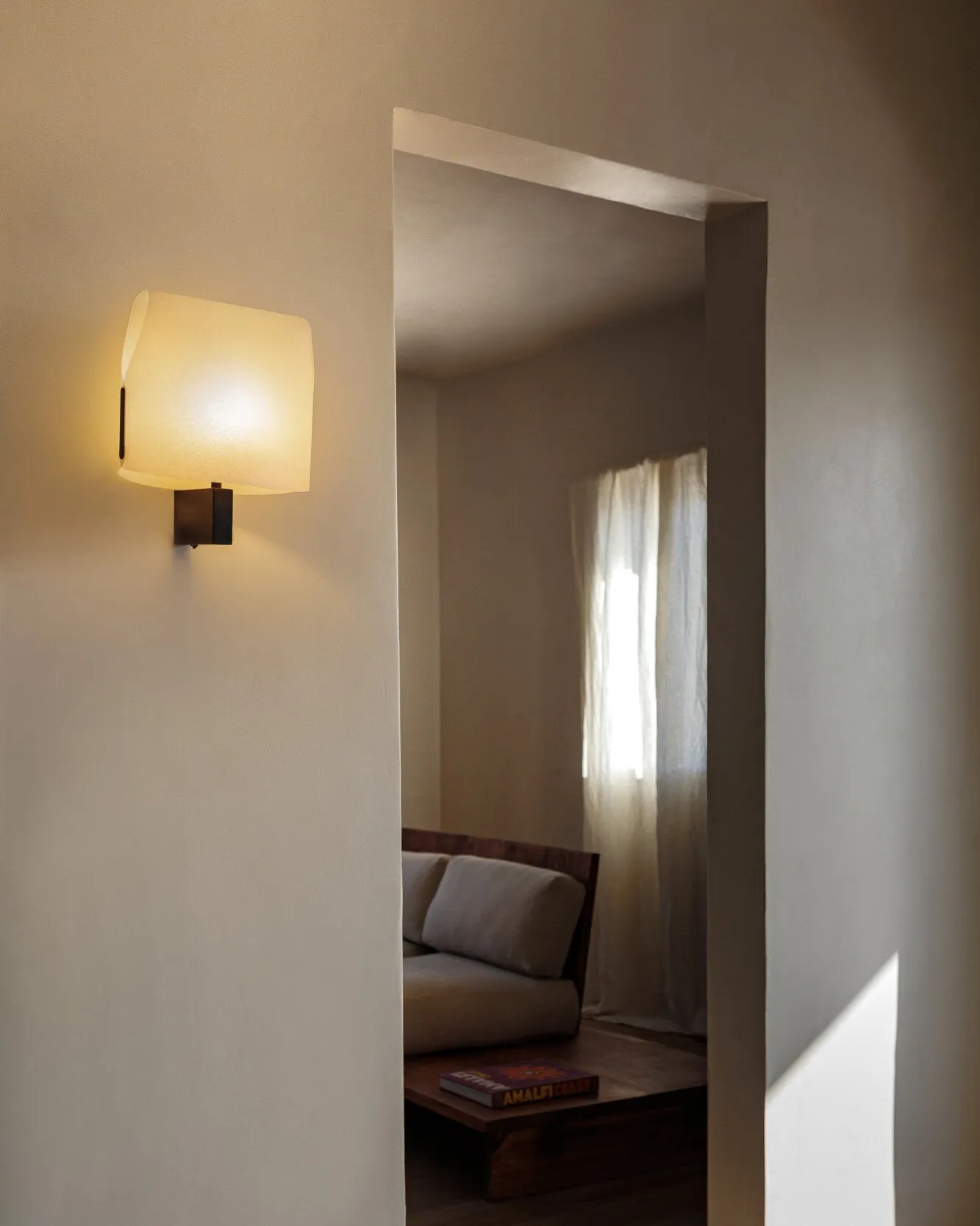 Folded Shade Wall Light
