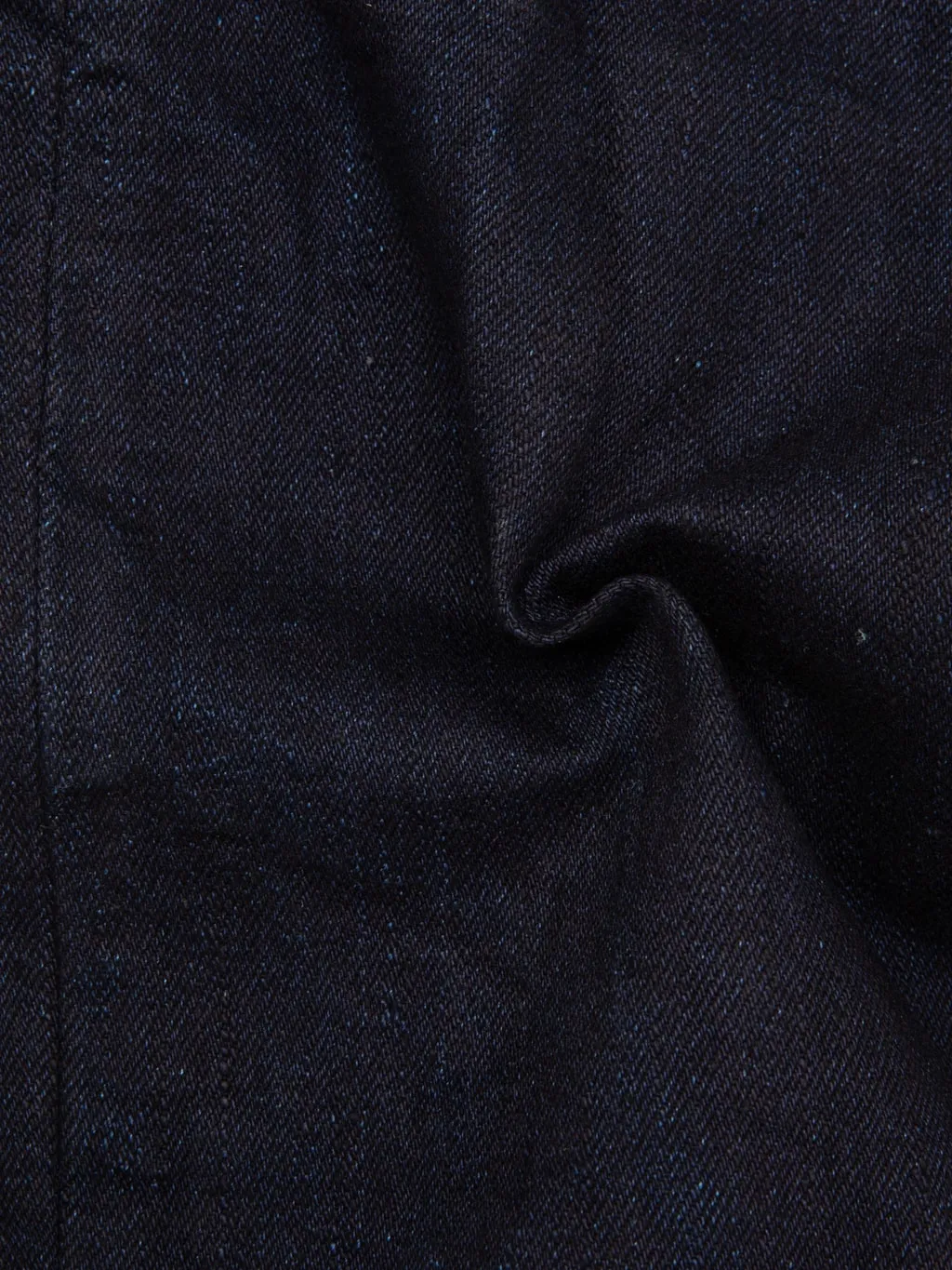 Fullcount 1103SRB 15.5oz Super Rough Indigo × Black Clean Straight Jeans