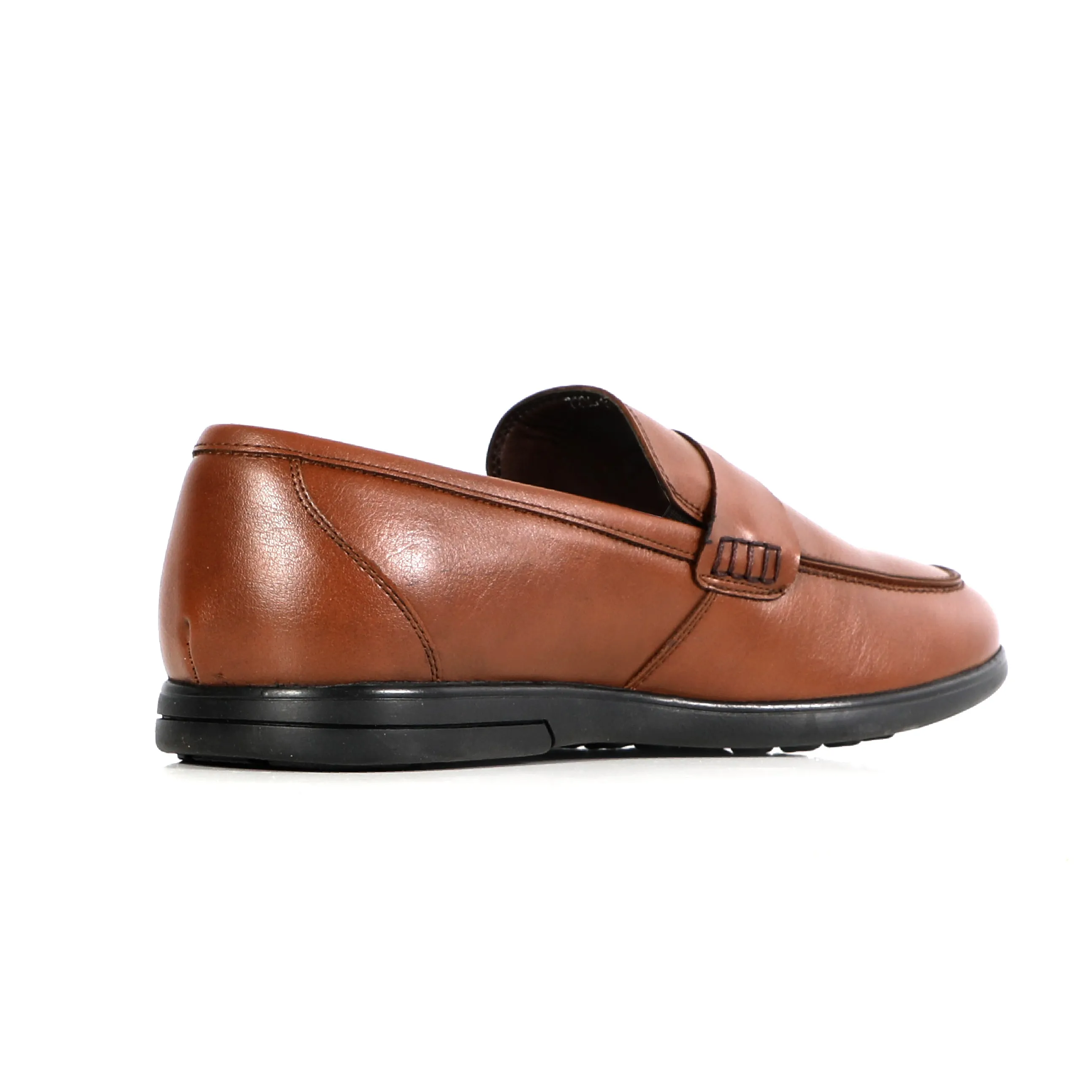 Gianno Ricci Smart Casual Black Loafer In Havan