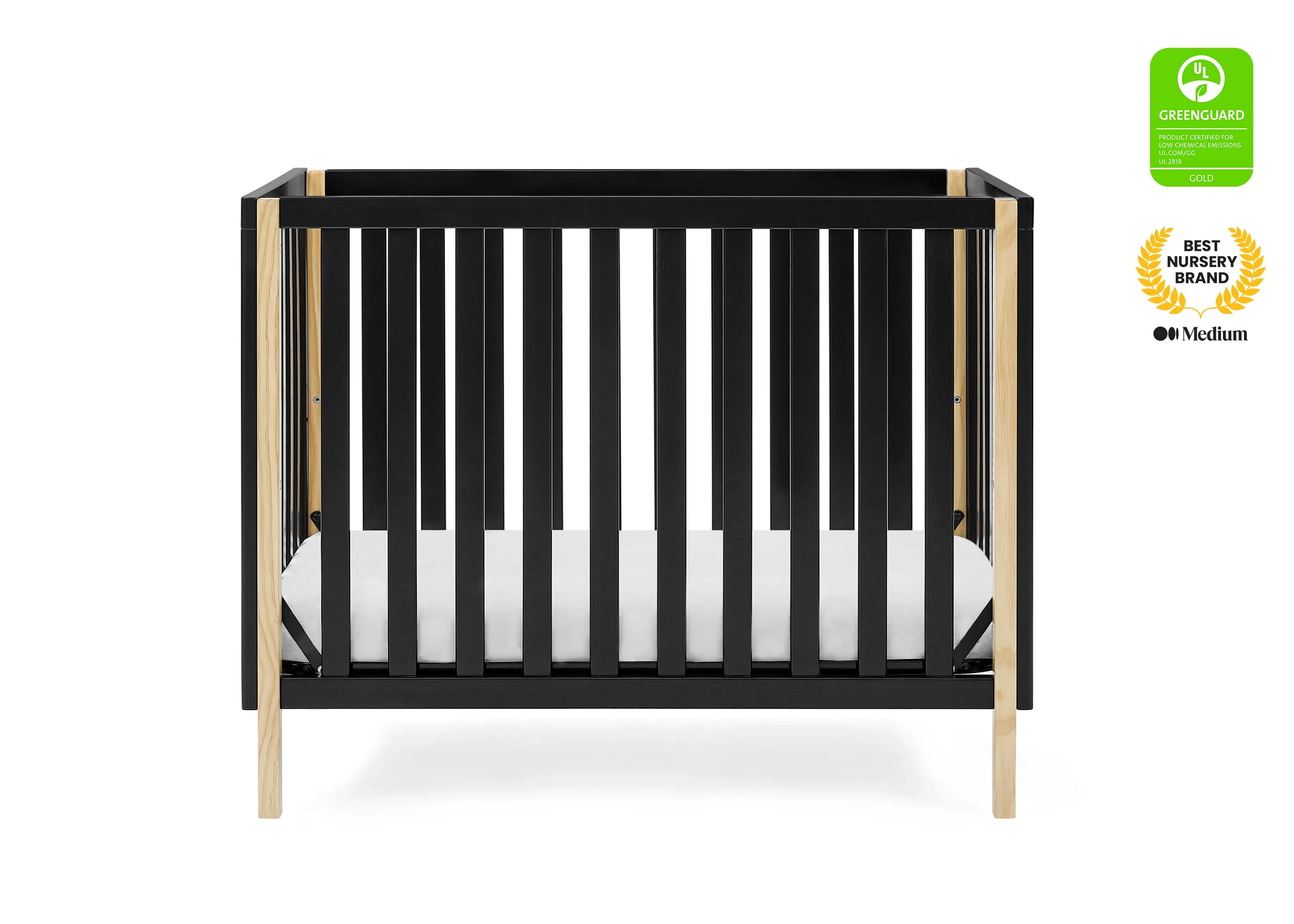 Gio Mini Crib with 2.75-Inch Mattress