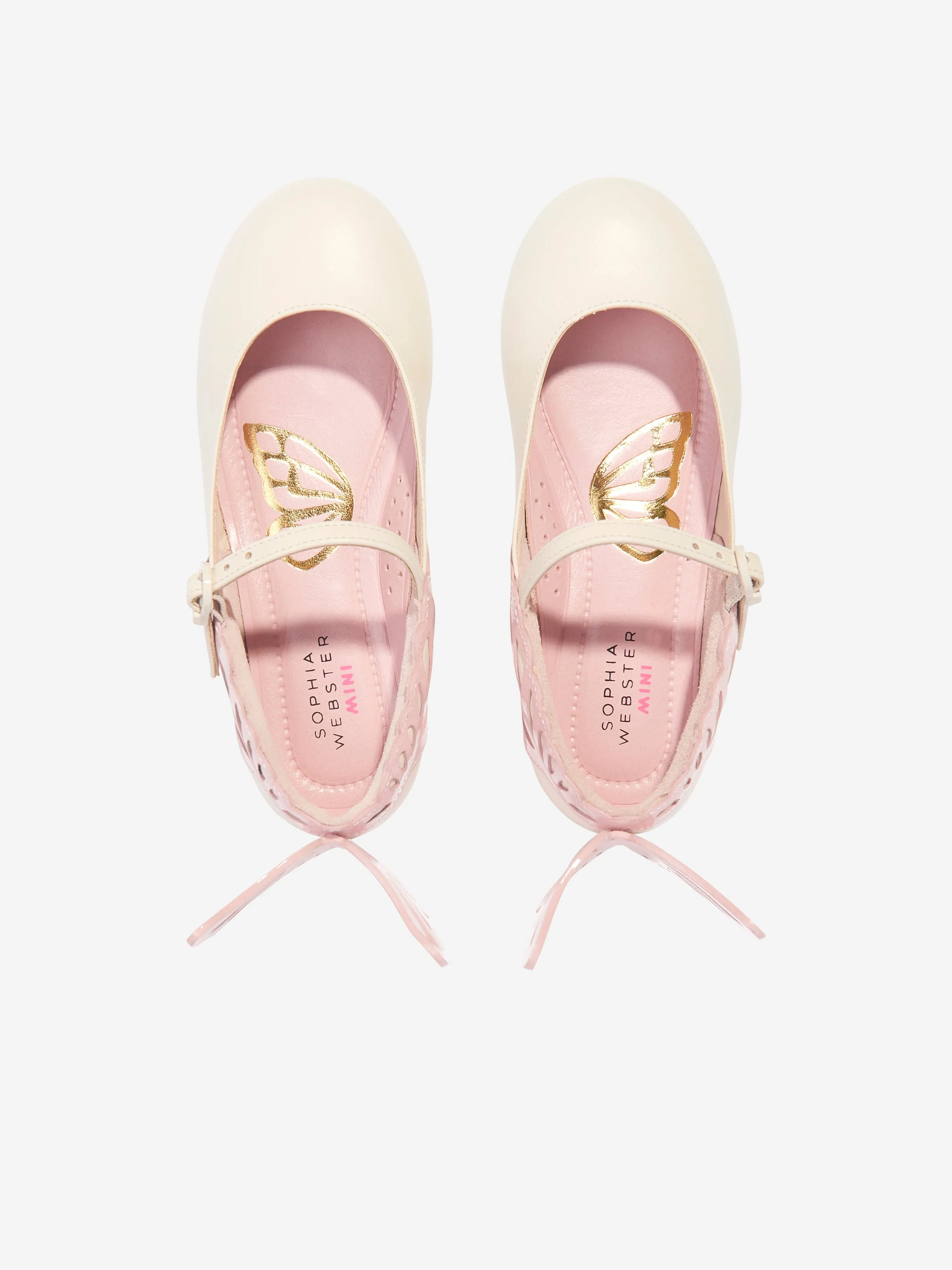 Girls Heavenly Flat in Ivory