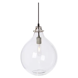 Glass Jug Pendant Clear