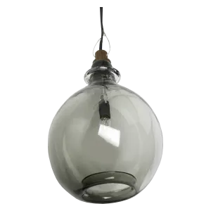 Glass Jug Pendant Smoke