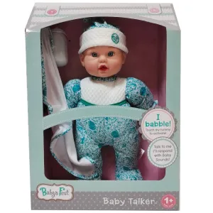 Goldberger 15" Baby's First Baby Talker - Interactive Baby Doll