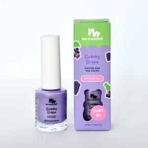 GUMMY GRAPE Scented Scratch Off Kids Nail Polish