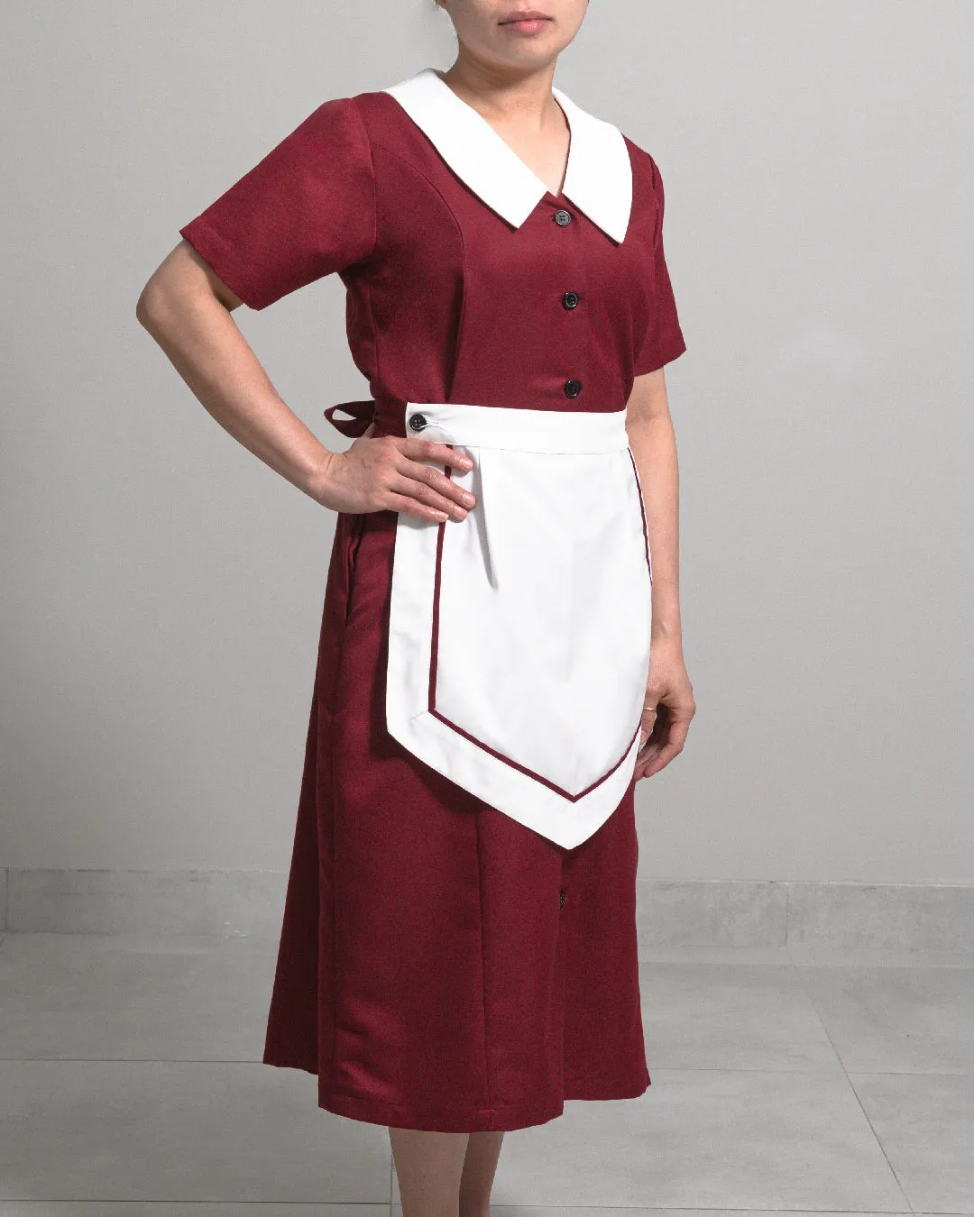 Hop Couture | Zamalek | Burgundy.Offwhite
