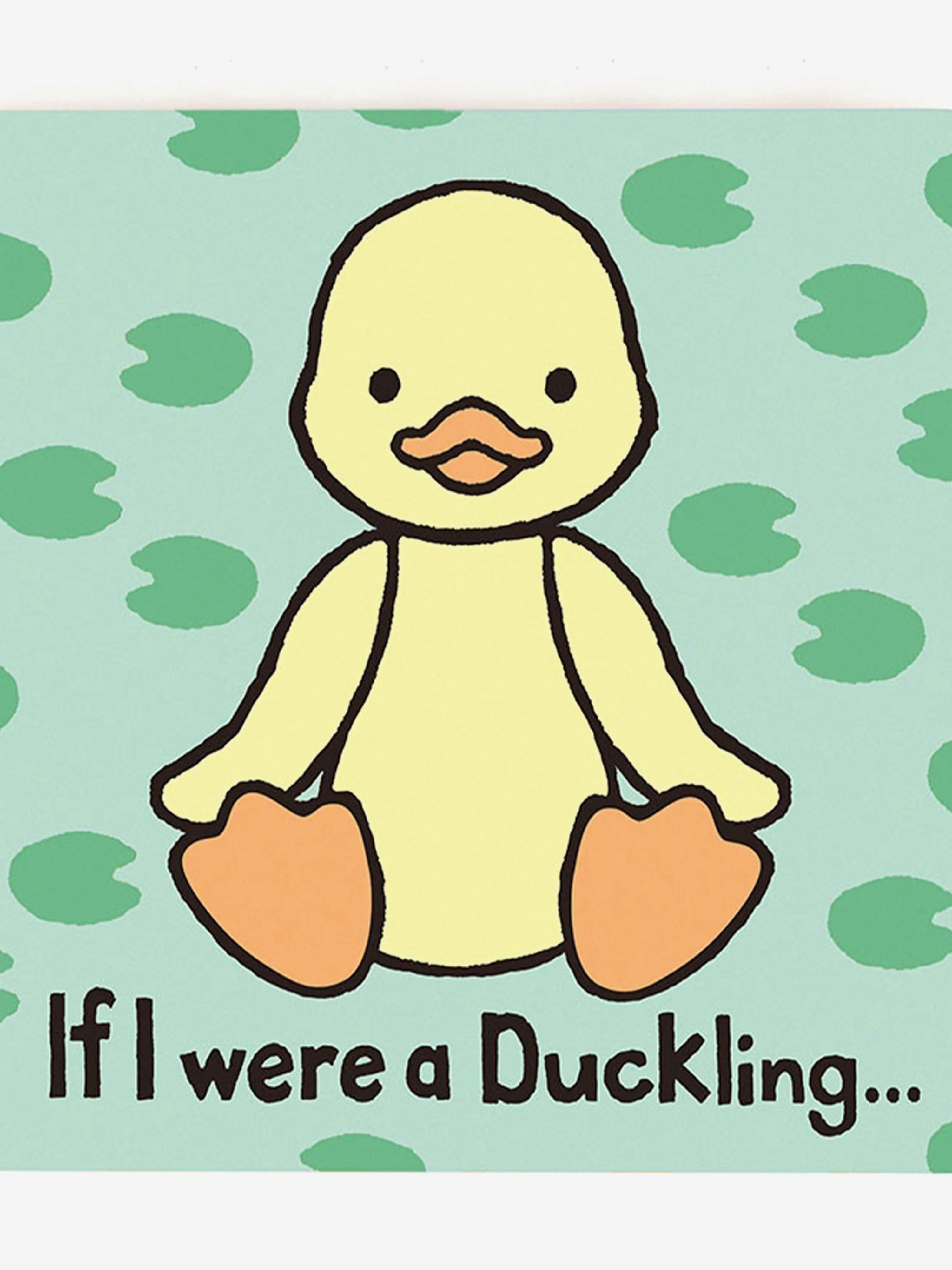 If I were a Duckling Board Book in Green (15cm)