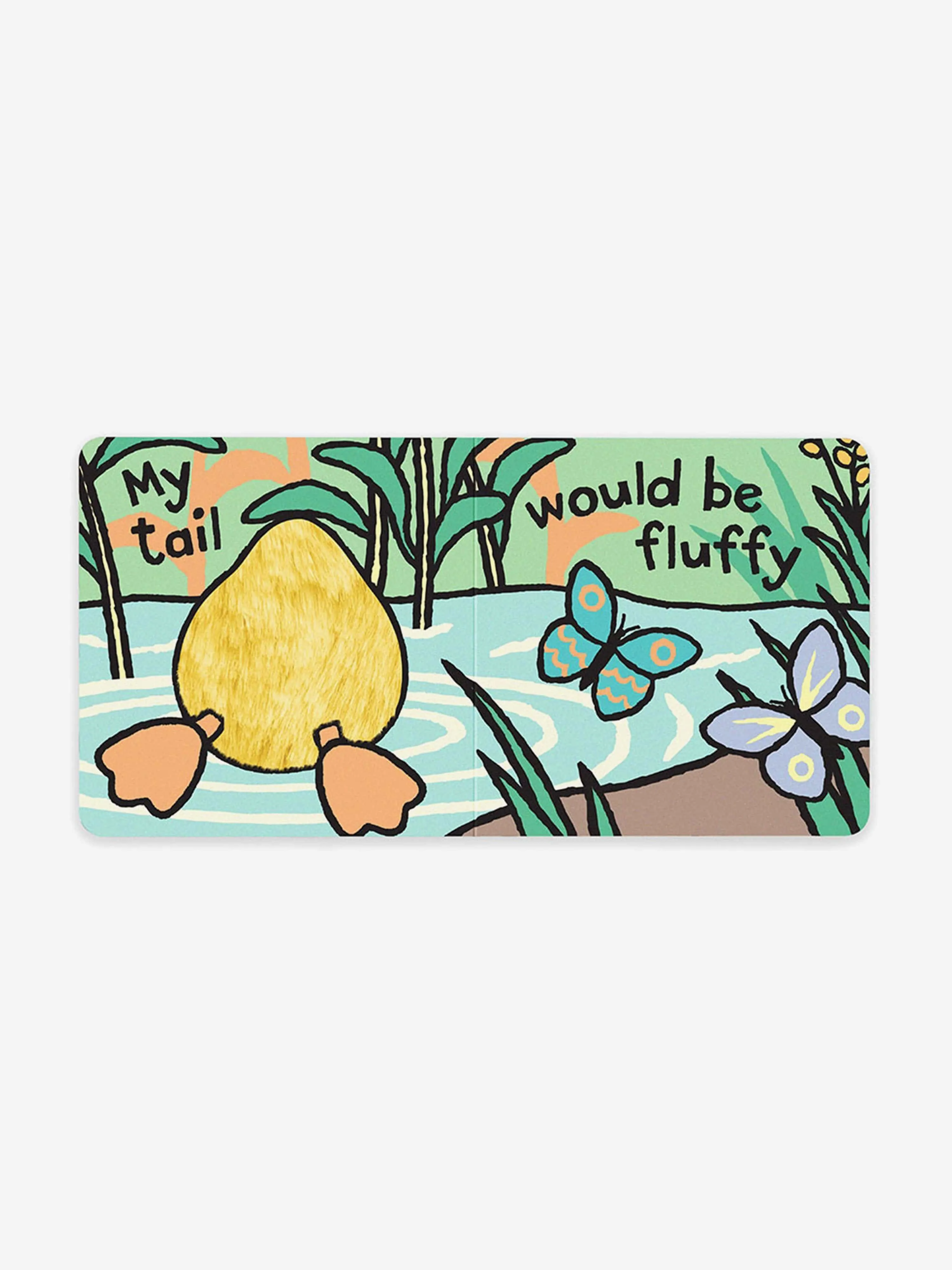 If I were a Duckling Board Book in Green (15cm)