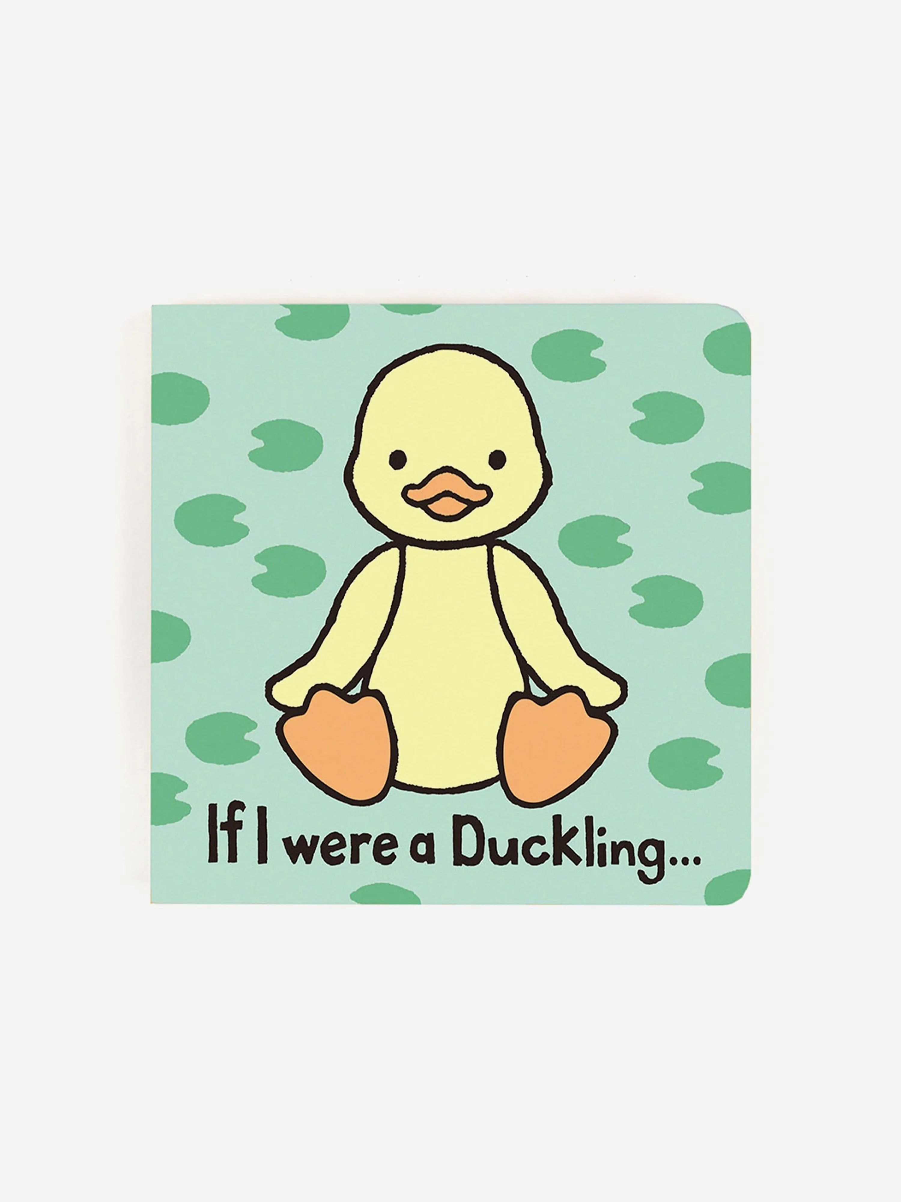 If I were a Duckling Board Book in Green (15cm)