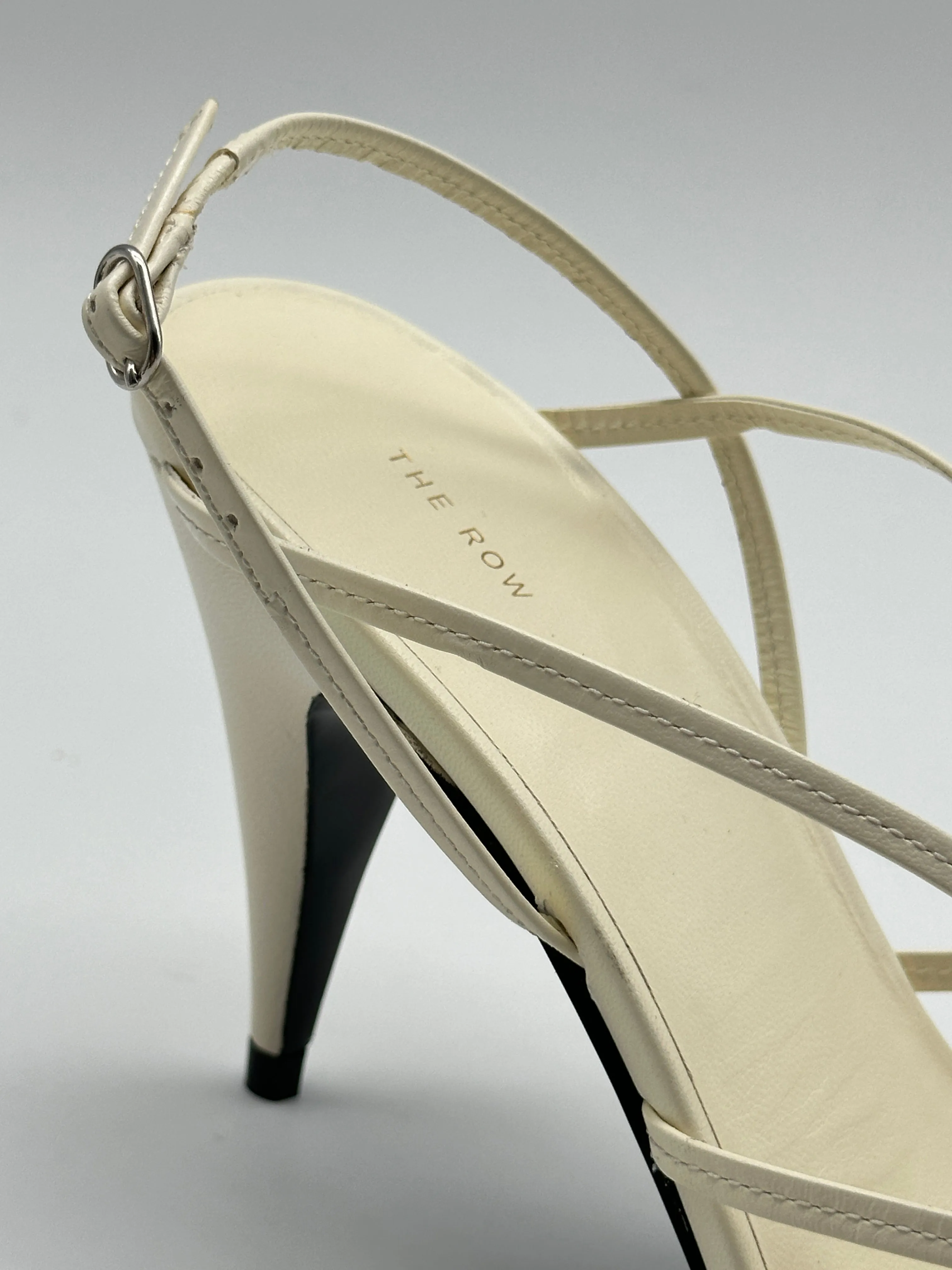 Ivory Heel Sandals