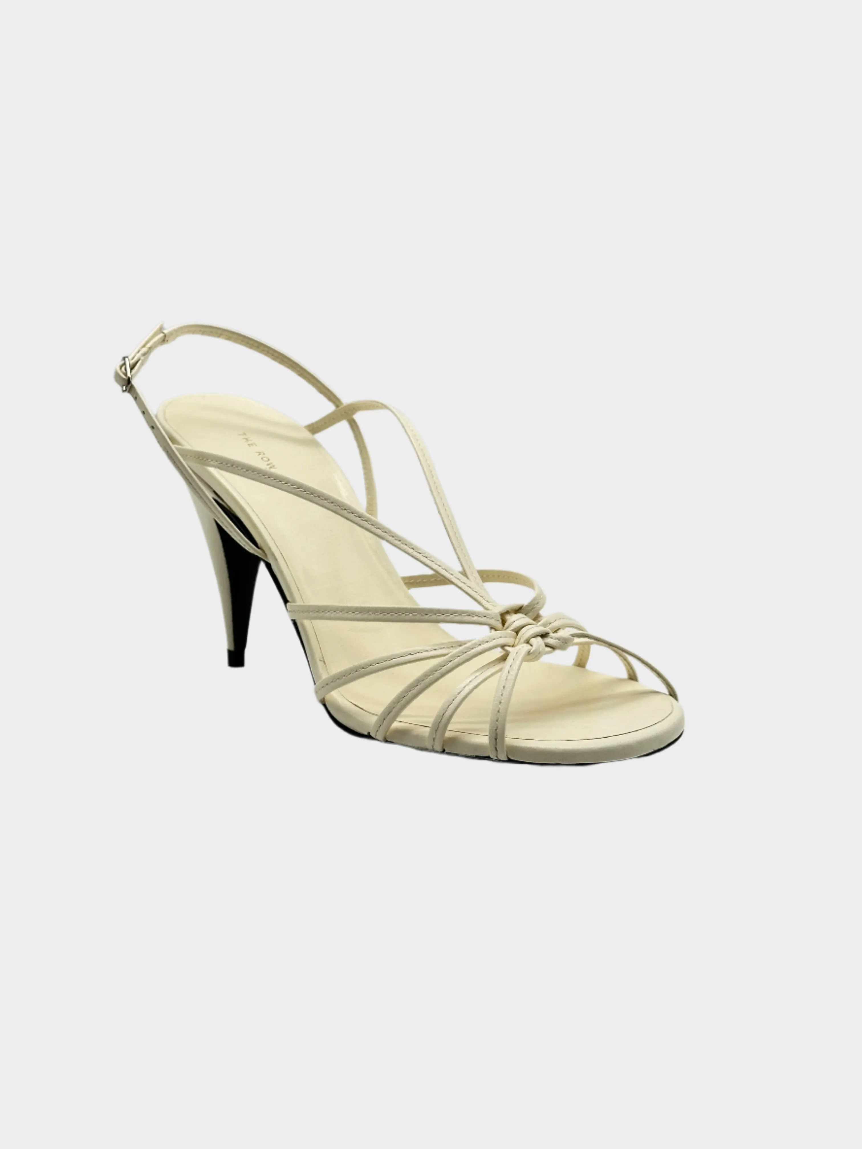 Ivory Heel Sandals
