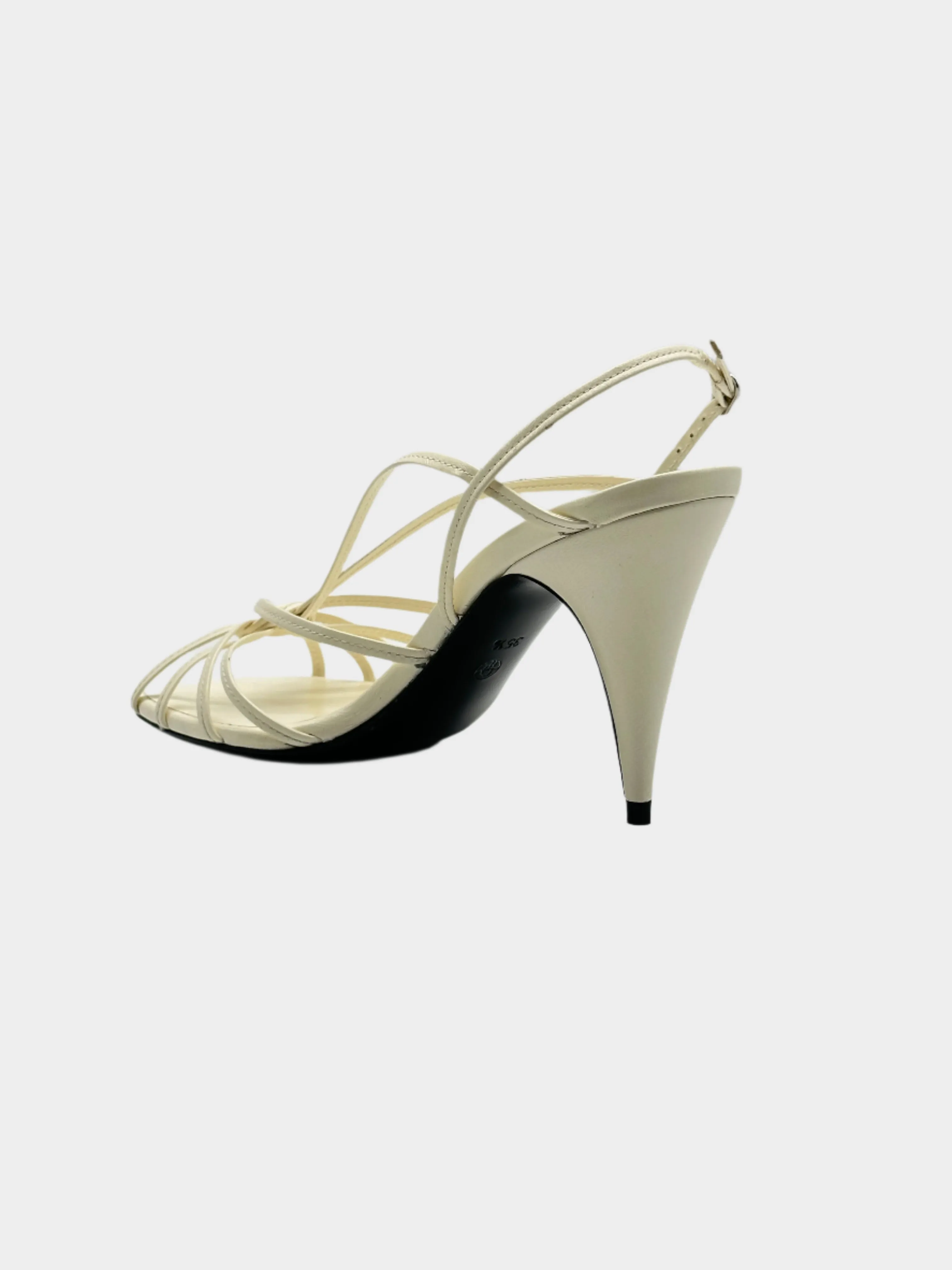 Ivory Heel Sandals