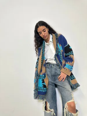 Jacquard Cardigan