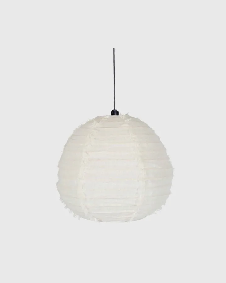 Japanese Linen Pendant Shade