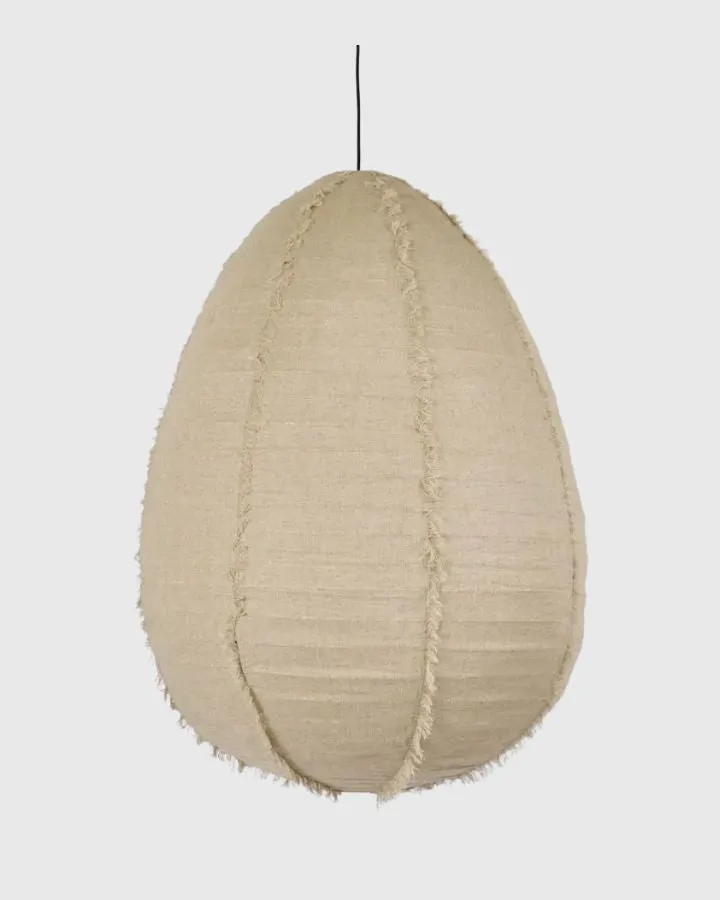 Japanese Linen Pendant Shade