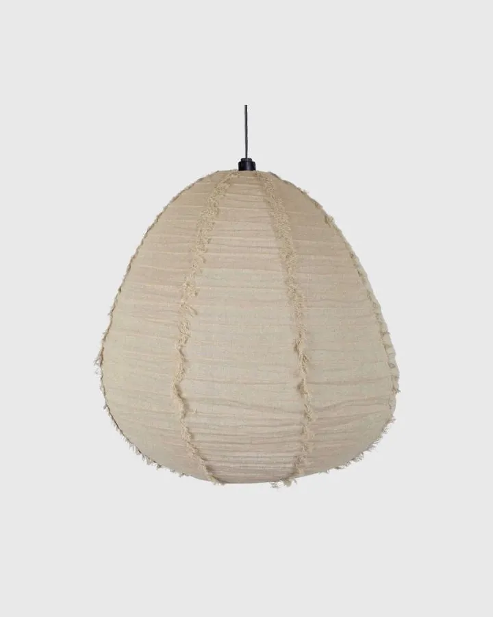 Japanese Linen Pendant Shade