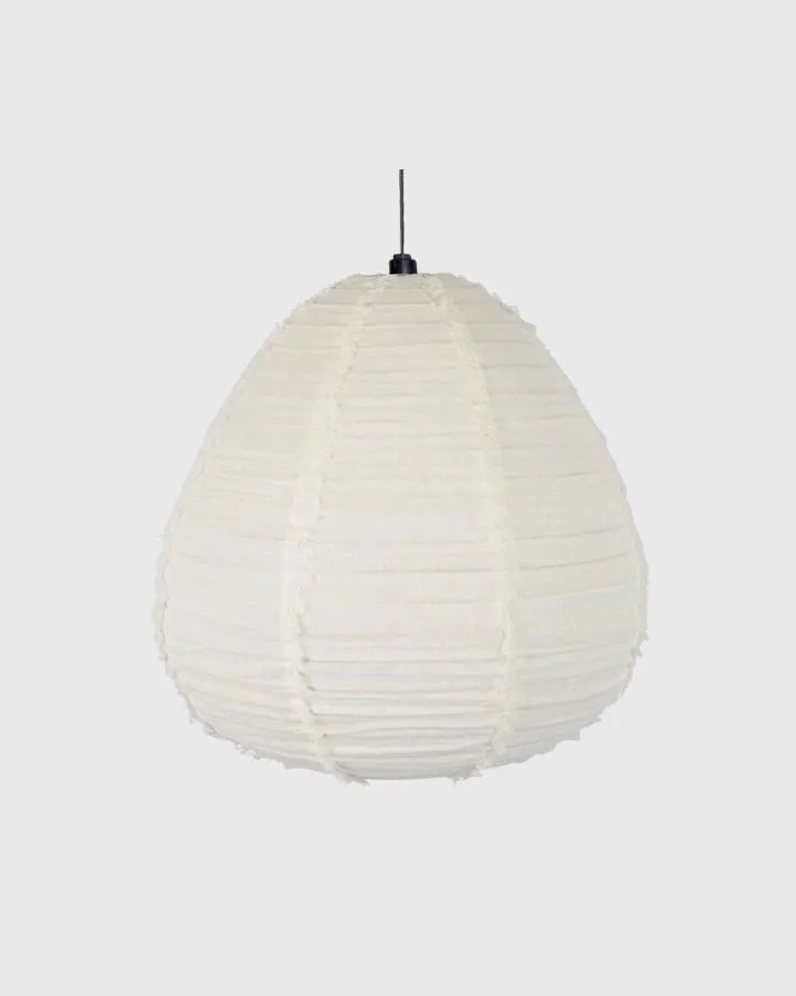 Japanese Linen Pendant Shade