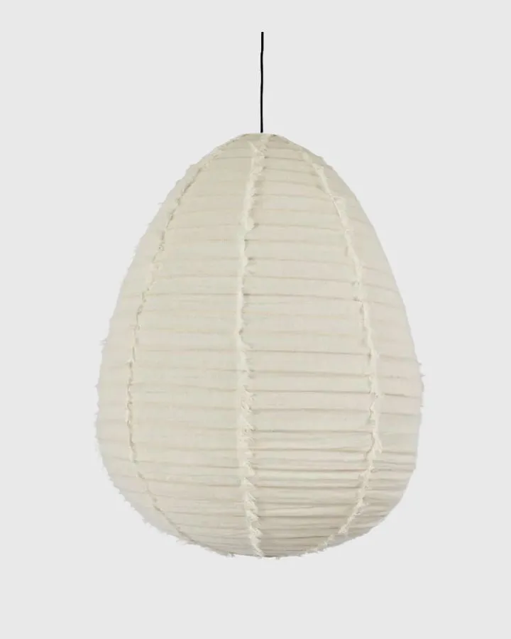 Japanese Linen Pendant Shade