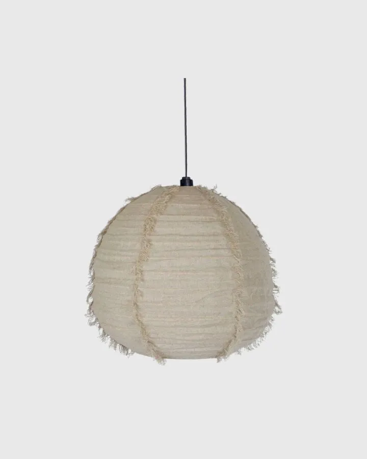 Japanese Linen Pendant Shade