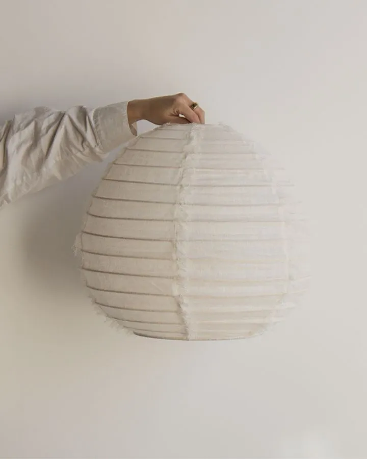 Japanese Linen Pendant Shade