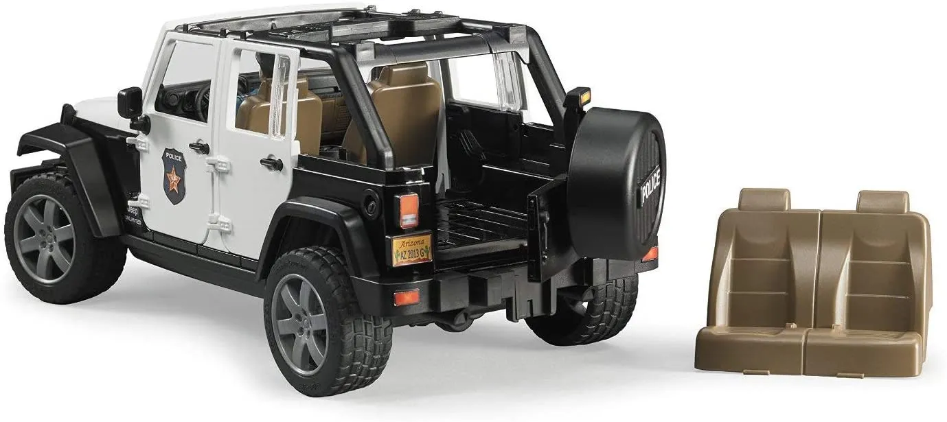 Jeep Rubicon Police Car