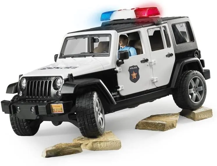 Jeep Rubicon Police Car