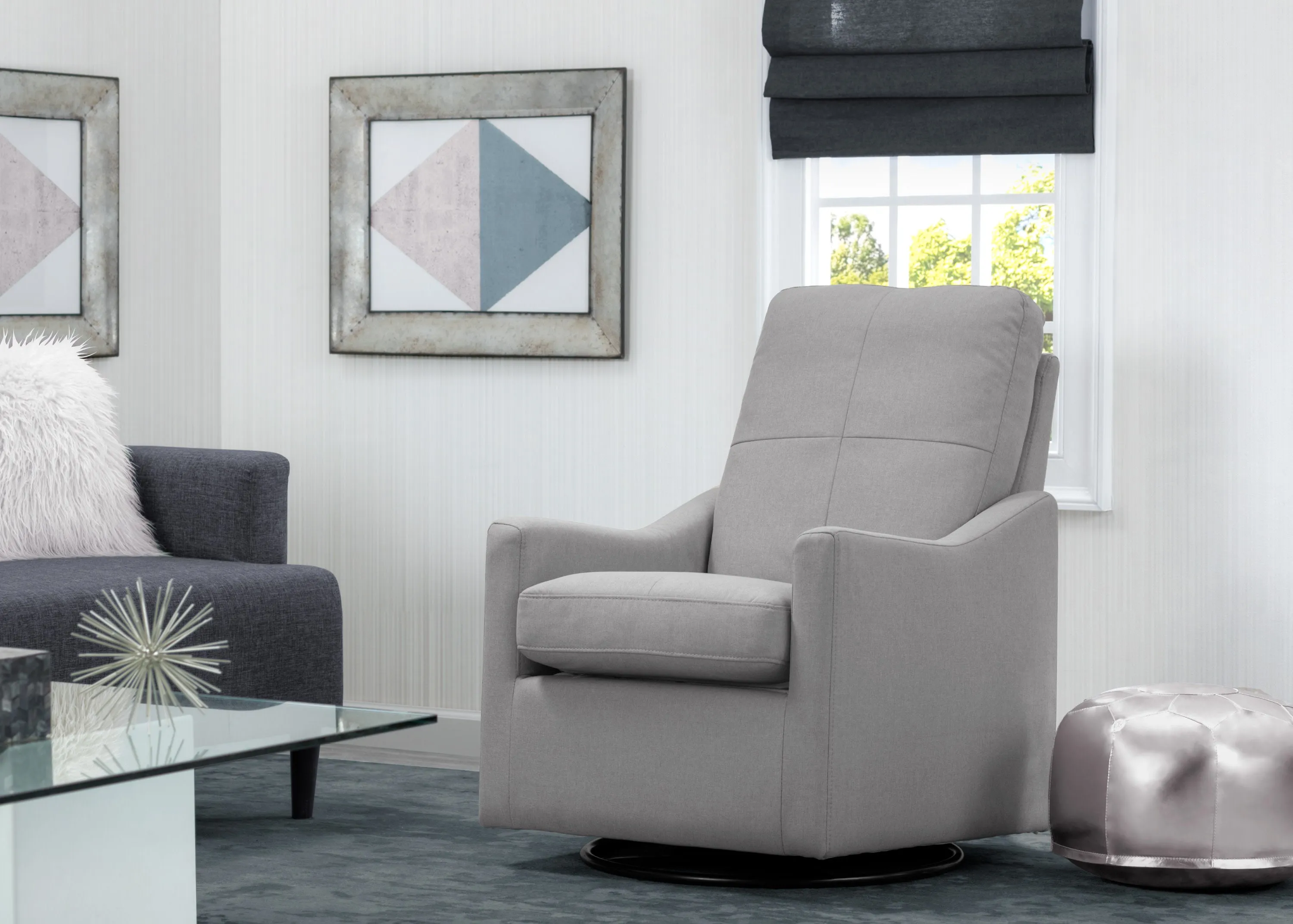 Kenwood Nursery Glider Swivel Rocker Chair