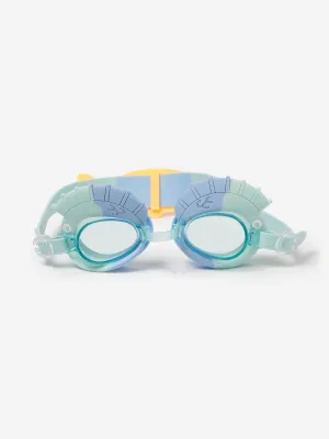 Kids Swim Goggles Finn the Fish in Blue (16cm)