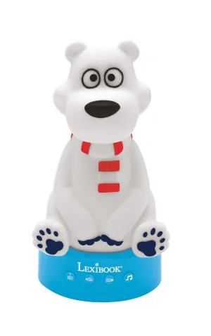 Lexibook Cuddly Teddy Bear Storyteller with Soothing Nightlight