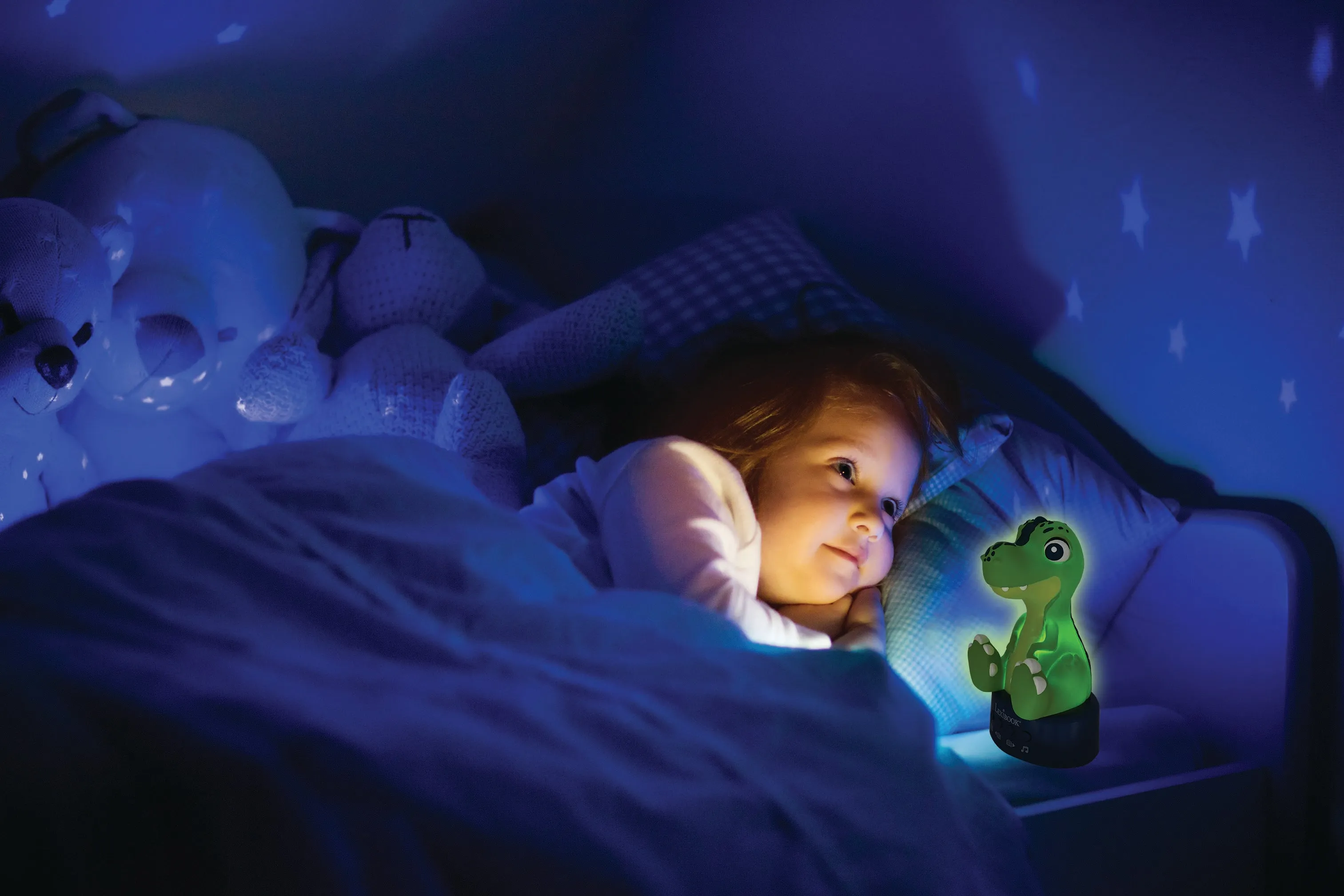 Lexibook Dino Storyteller with Color-Changing Nightlight
