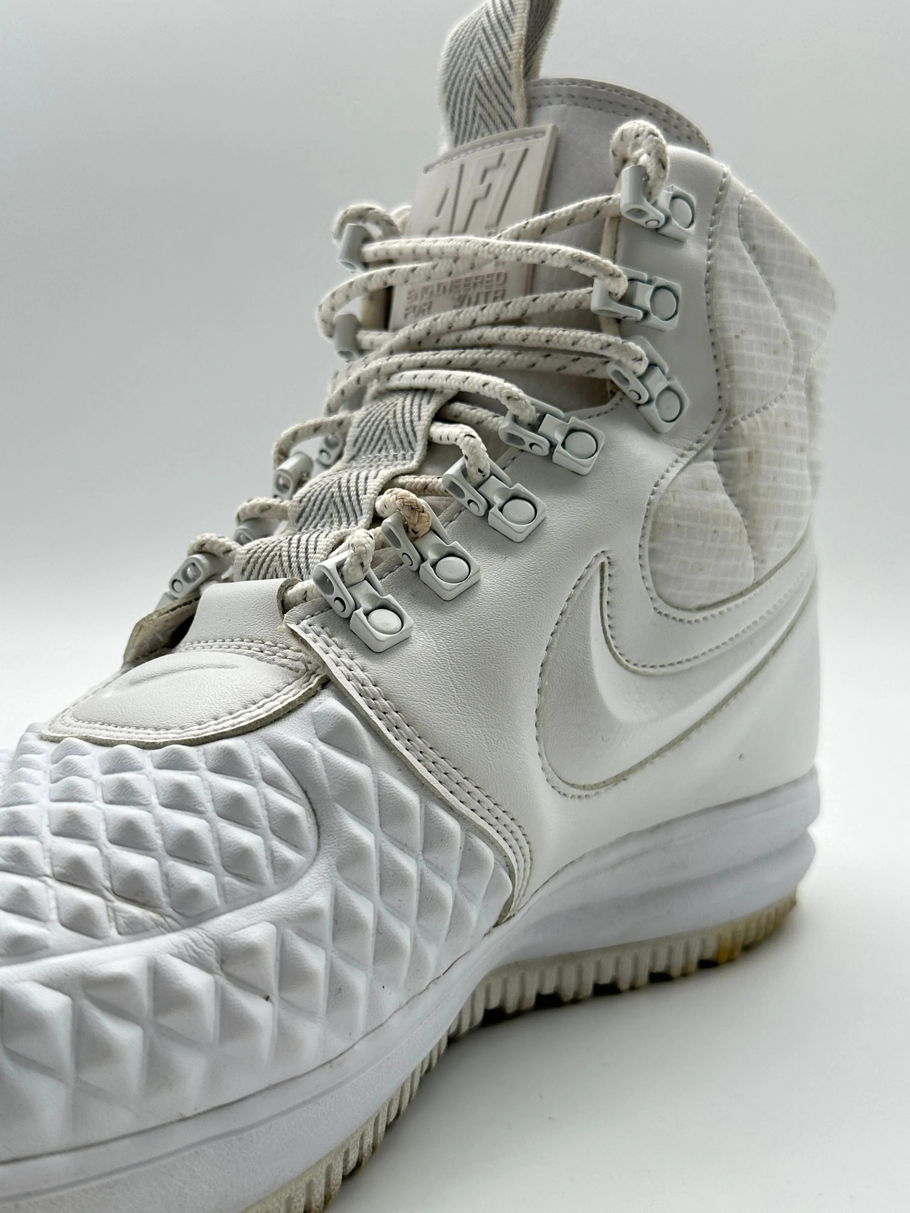 Lunar Force 1 Duckboot 'Triple White'