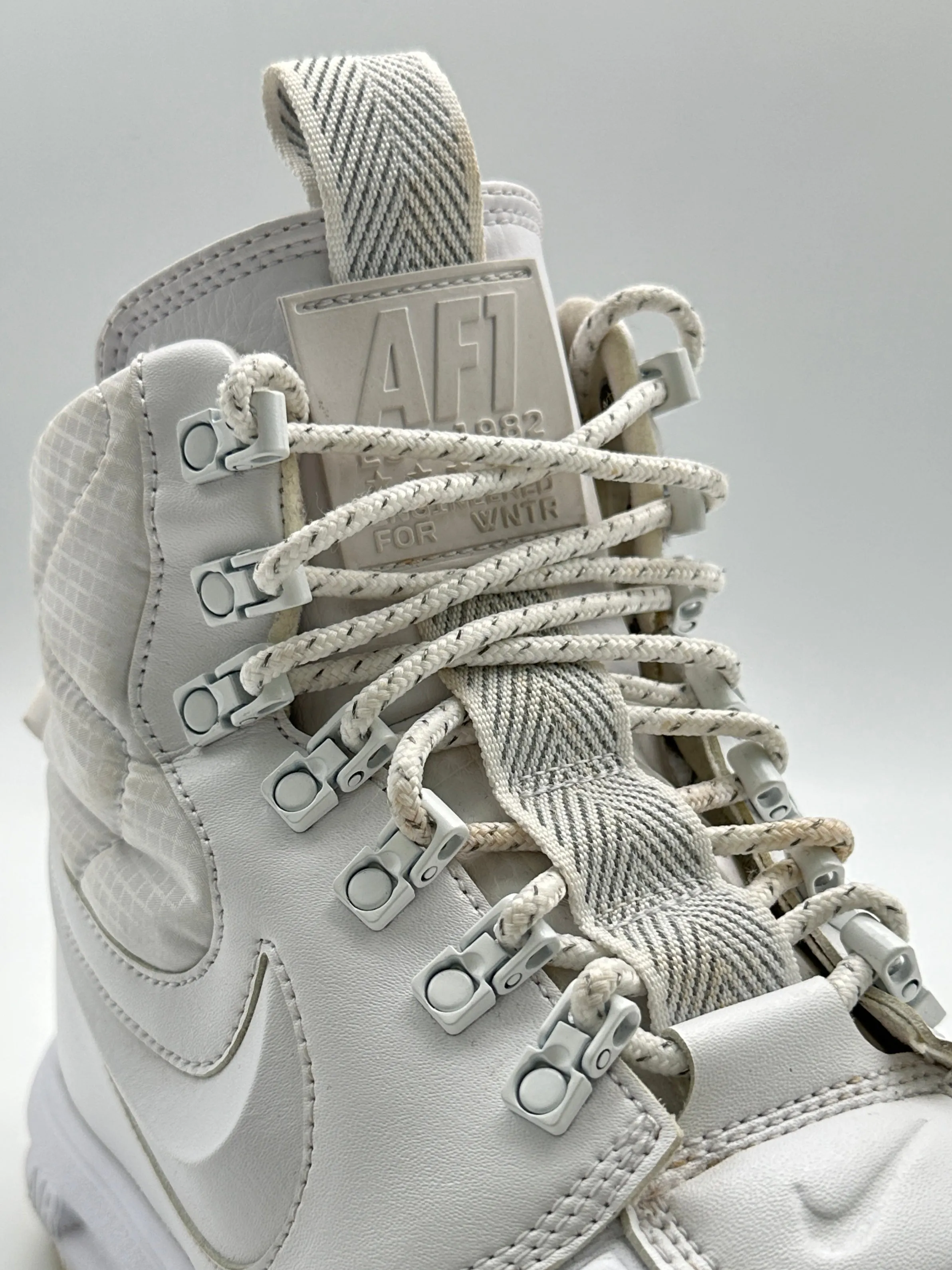 Lunar Force 1 Duckboot 'Triple White'