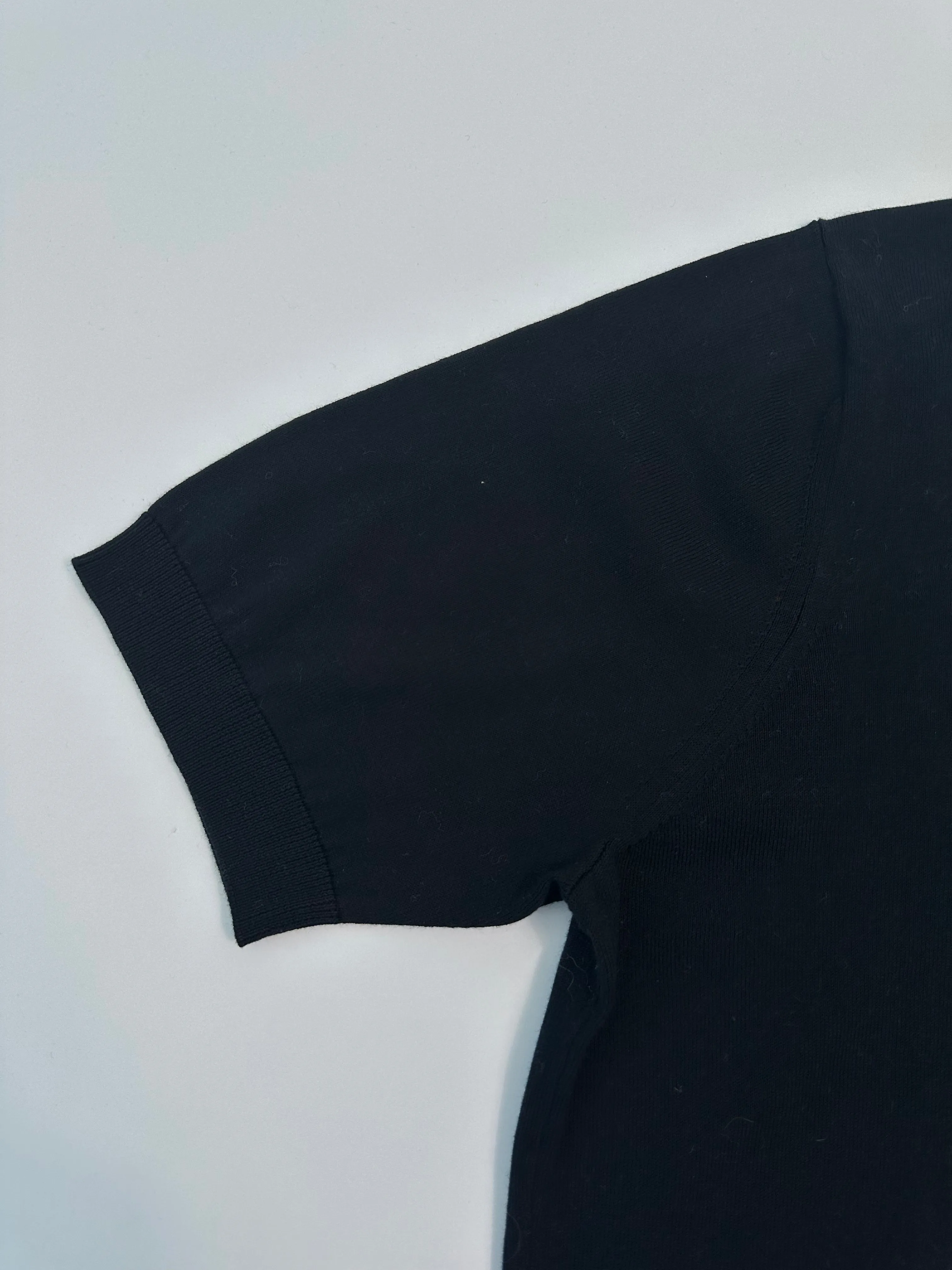 Maglia Maniche Corte In Cotone E Seta
