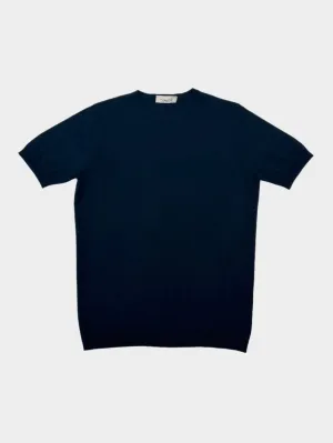 Maglia Maniche Corte In Cotone E Seta