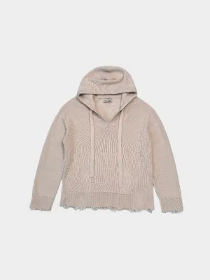 Maglione Color Perla In Lana Morbida