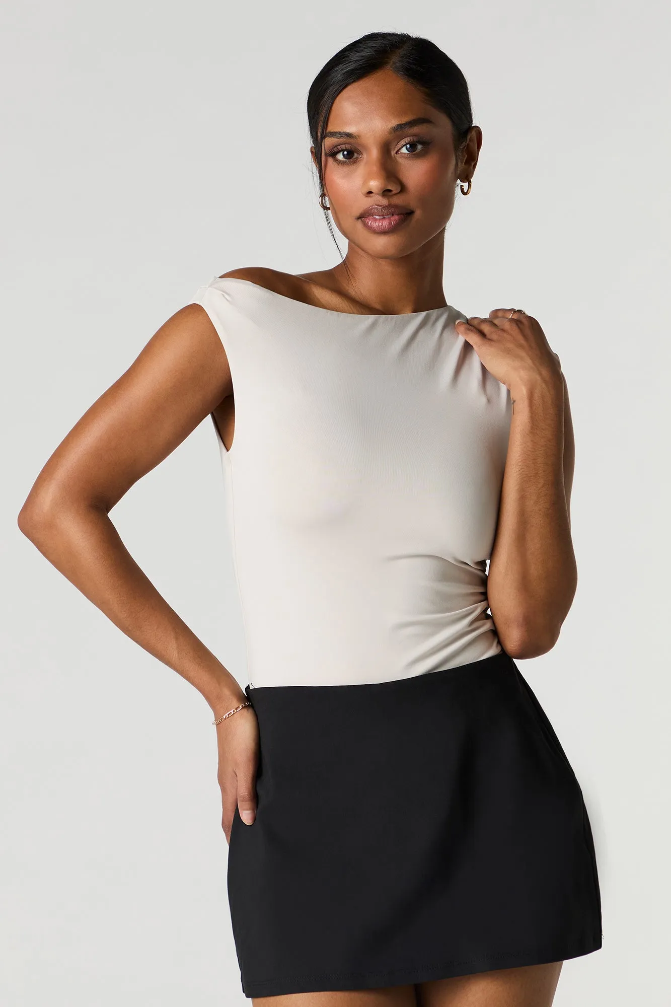 Maillot profilé à épaule unique