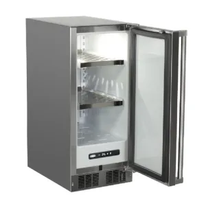 Marvel 15" Outdoor Built-In Refrigerator with Lock