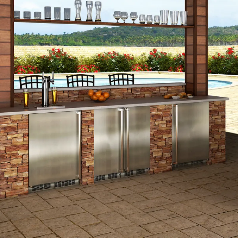 Marvel 24" BI Refrigerator w/ Door Storage and Maxstore Bin