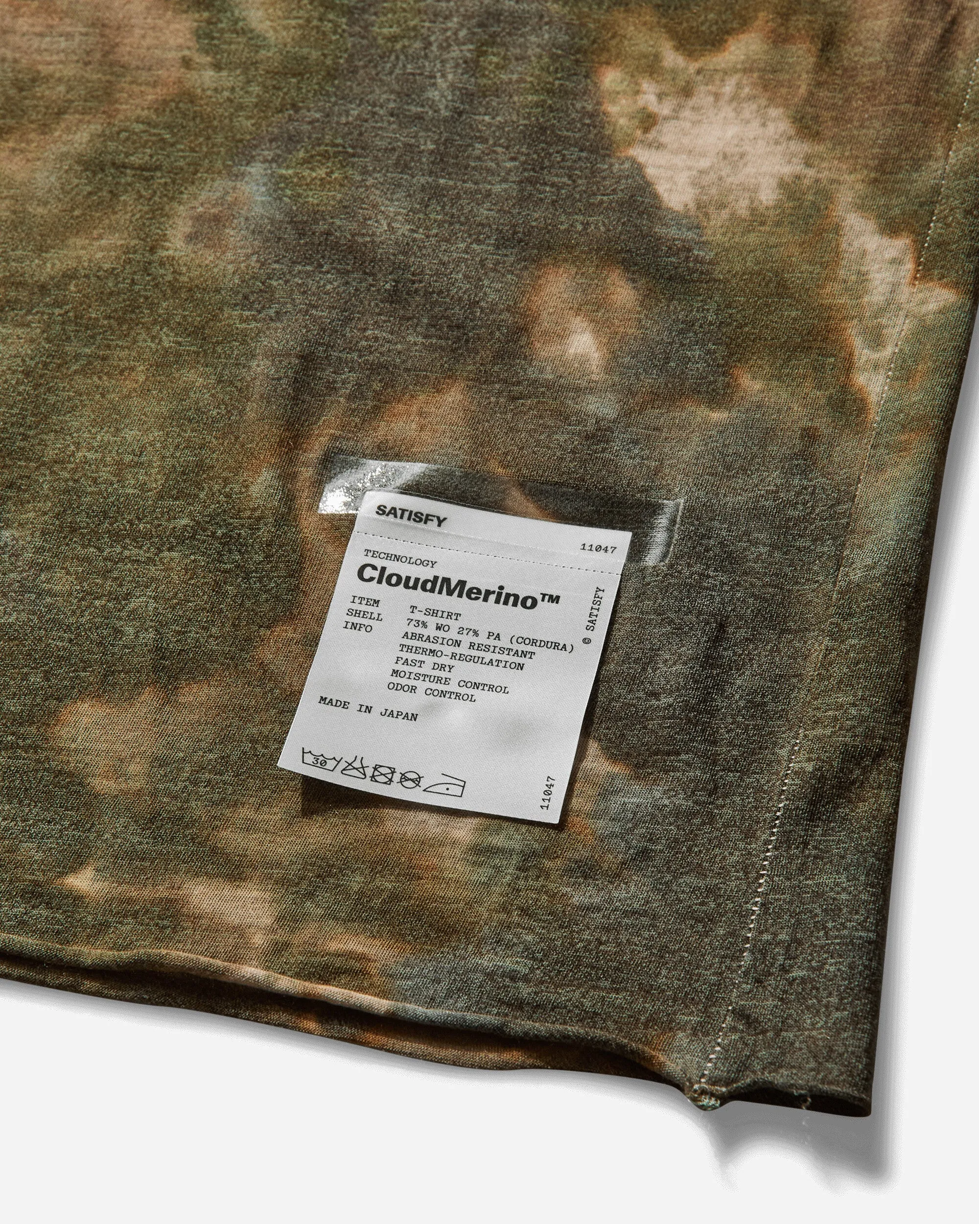 Men's CloudMerino T-Shirt Batik Military Olive