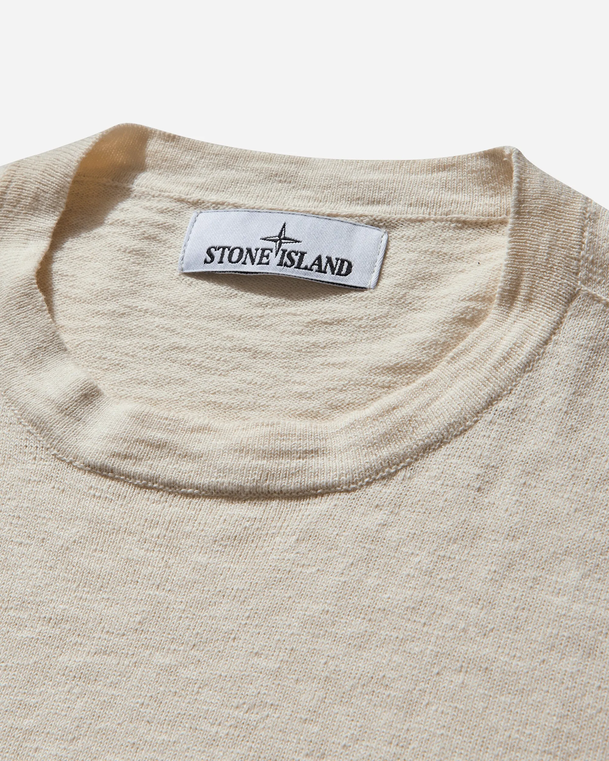 Men's Cotton Crewneck Sweater Ivory
