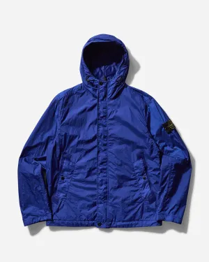 Men's Crinkle Reps R-NY Hooded Jacket Bright Blue
