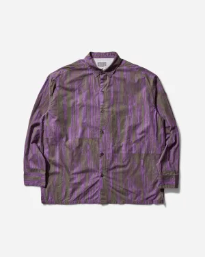 Men's FK Pattern Big Shirt Grey