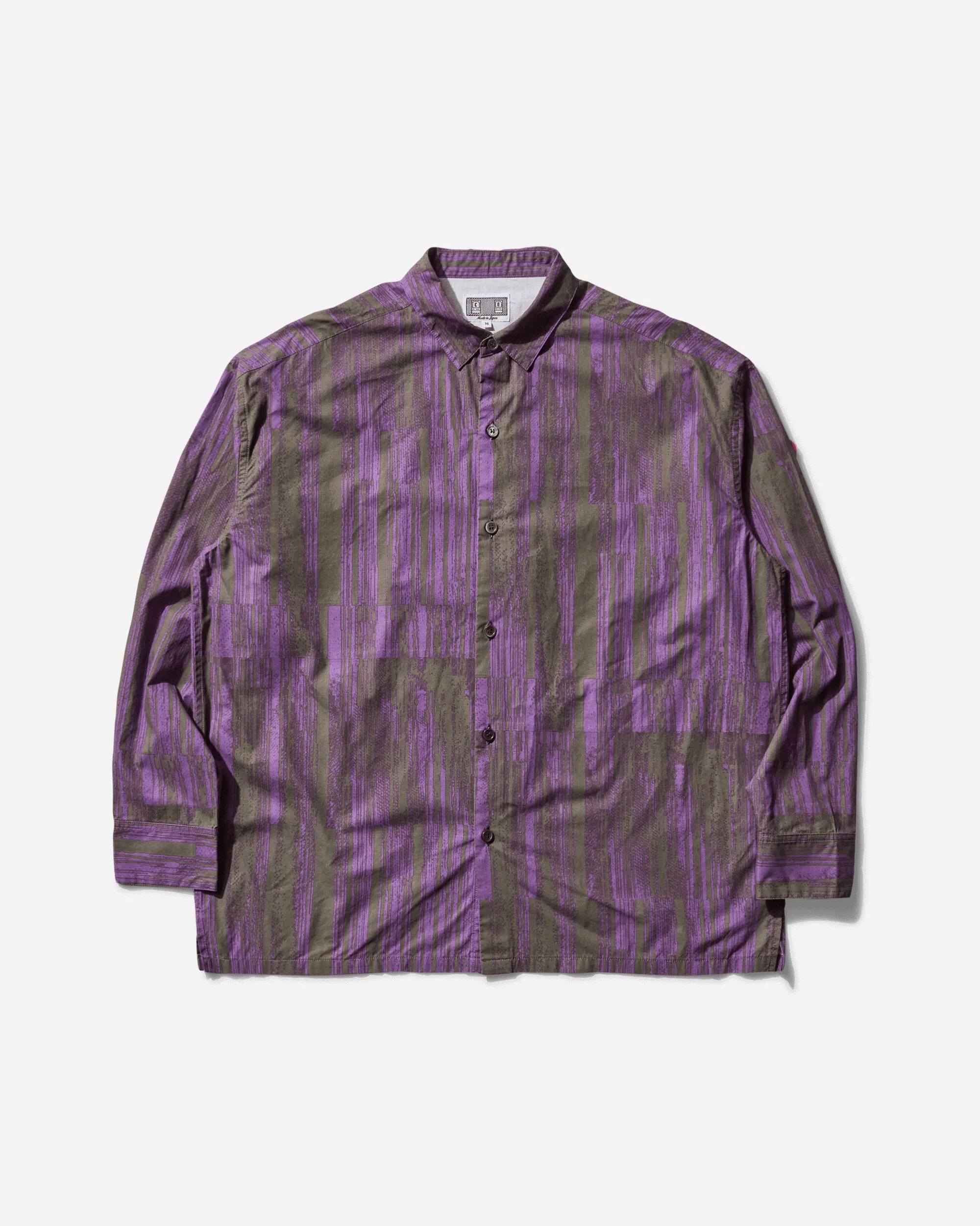 Men's FK Pattern Big Shirt Grey