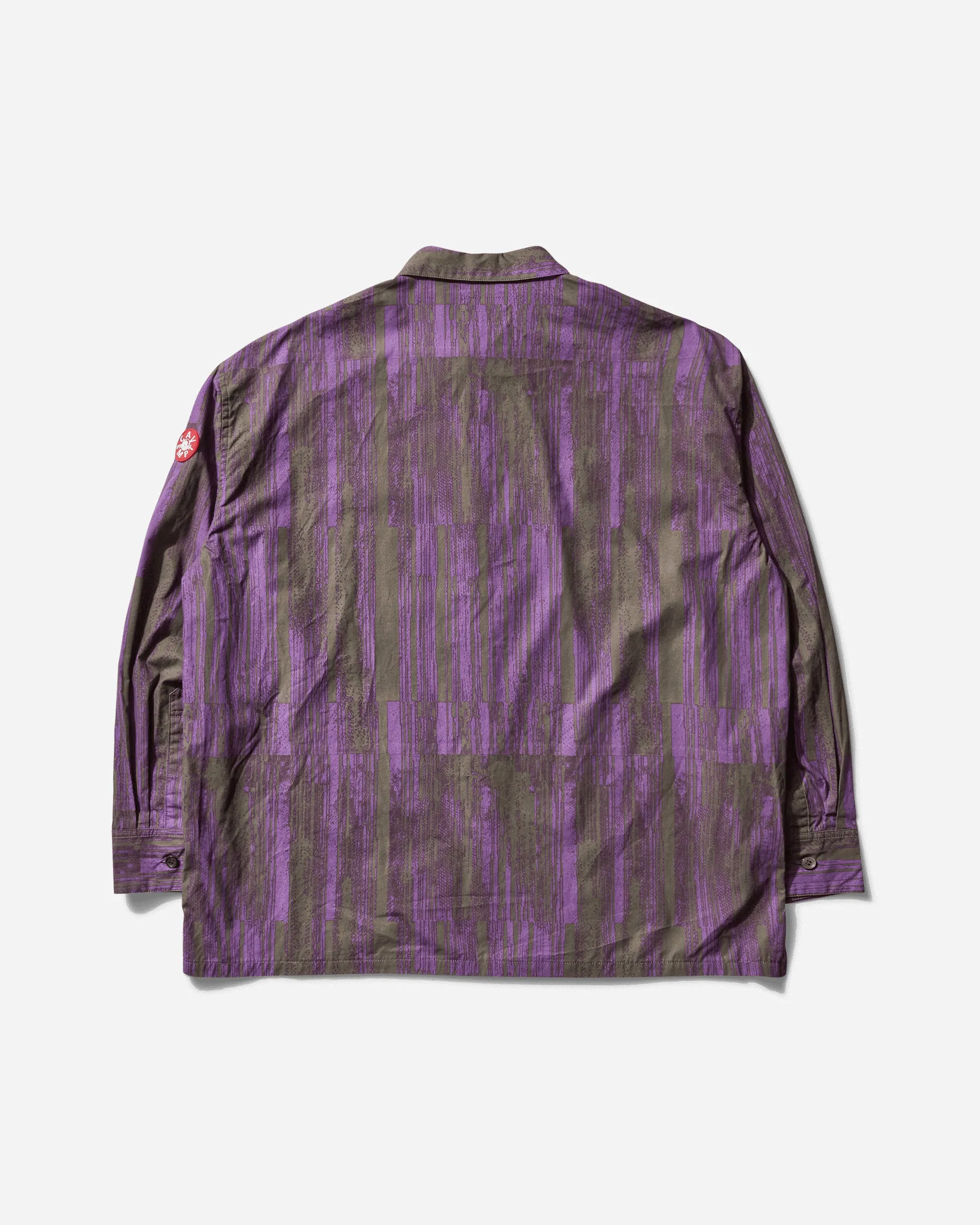 Men's FK Pattern Big Shirt Grey