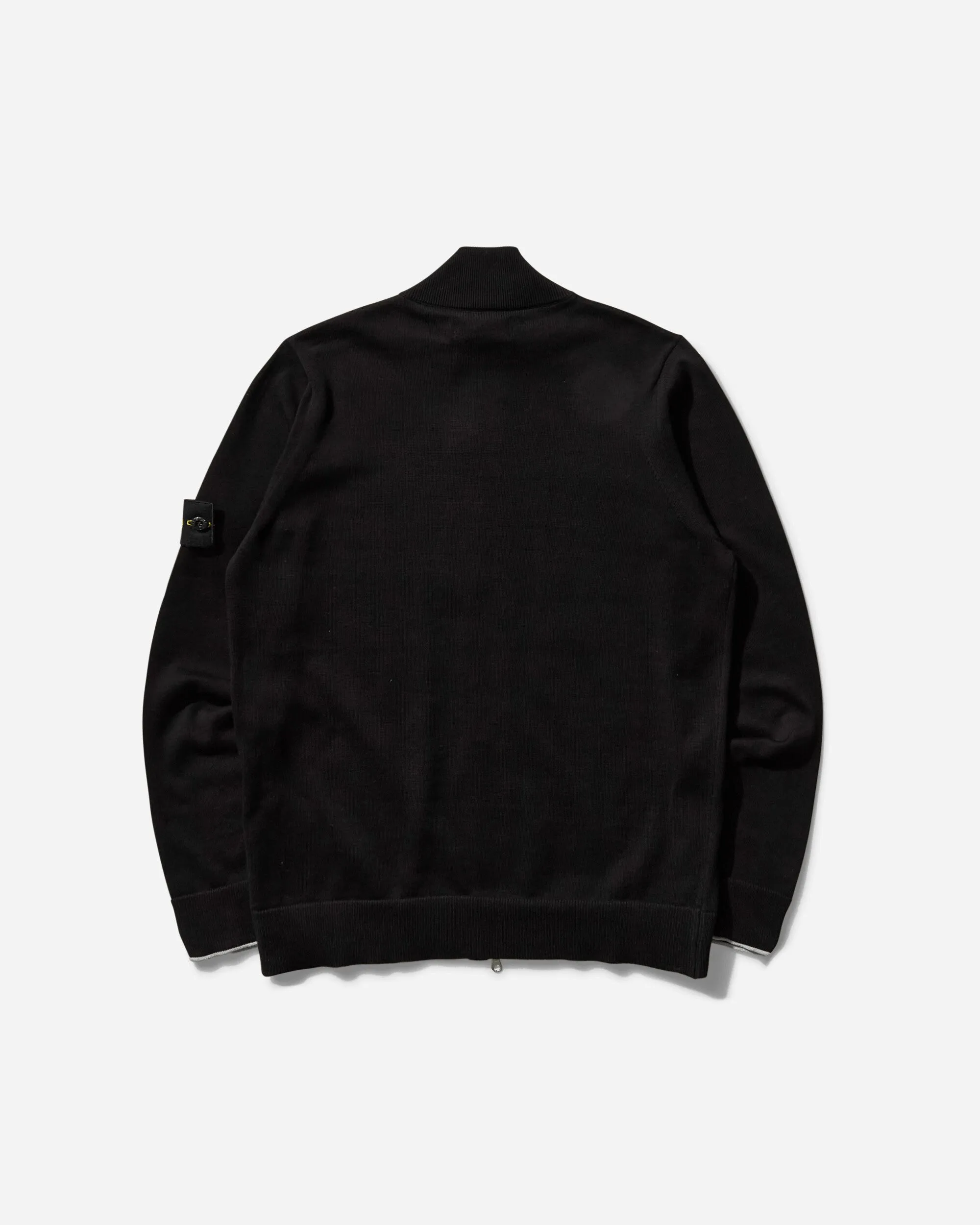 Men's Zip-Up Cardigan Black