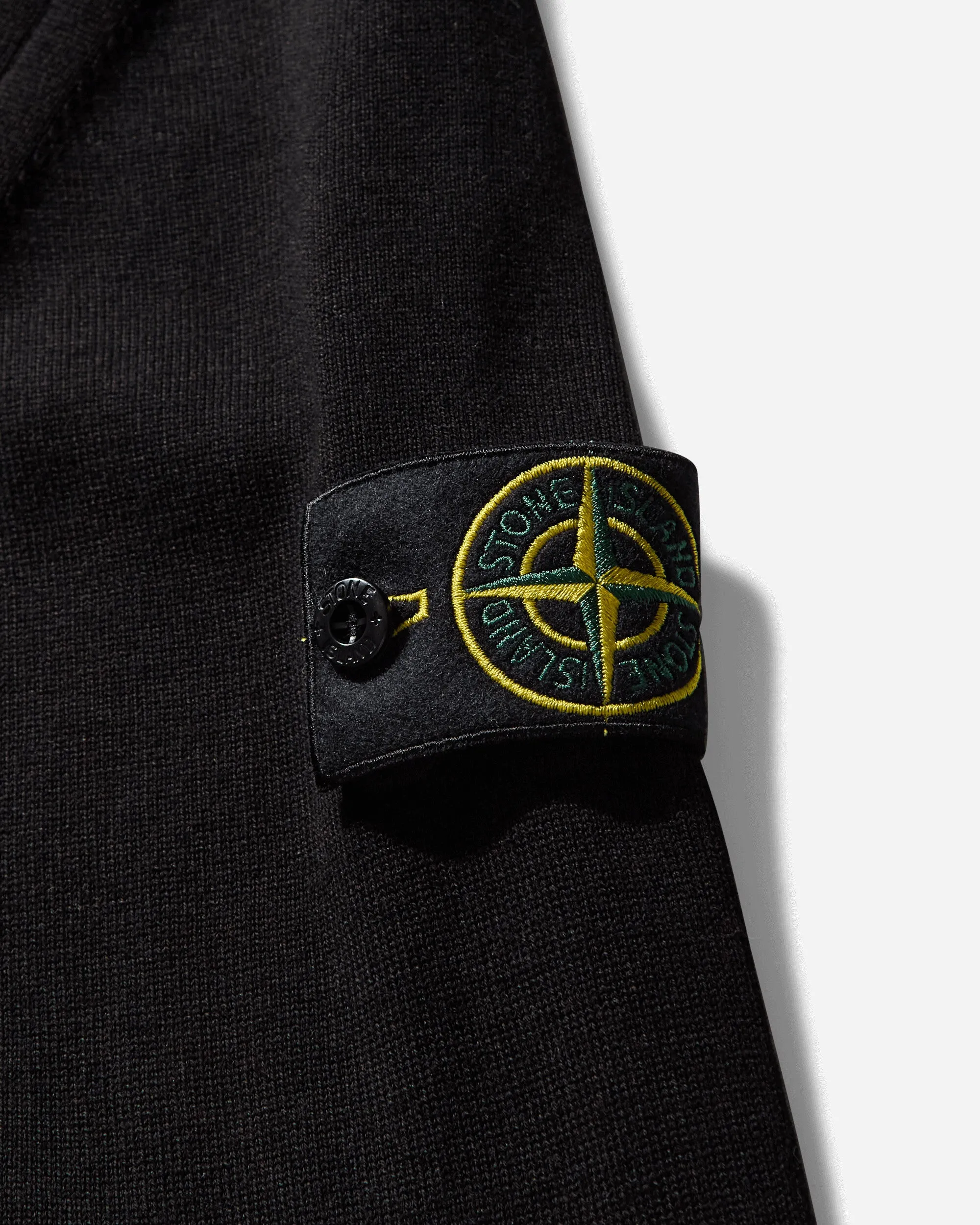 Men's Zip-Up Cardigan Black